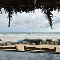   at Don Sanduchito in Puerto Villamil