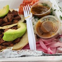 Jackfruit tacos! #Veganuary at Taco Stop in Tucson