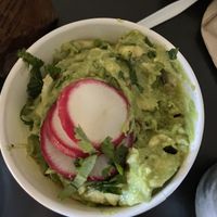 Fresh guacamole   at El Halal Amigos in San Jose