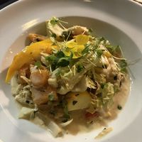 Vegi curry with rice   at Sōl in St Petersburg