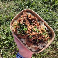 Pork Mac and cheese at Zest Kitchen in London