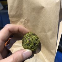 Pistacchio Parline  at SUE Bites Bar in Amsterdam