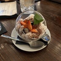 aperol tiramisu   at Twenty Two in Dresden