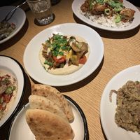 A delicious spread   at NENI in Amsterdam