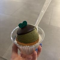 matcha and chocolate tart  at Pan Honesta 빵어니스타 - Itaewon in Seoul