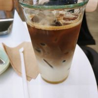 Oatmilk latte at Pan Honesta 빵어니스타 - Itaewon in Seoul