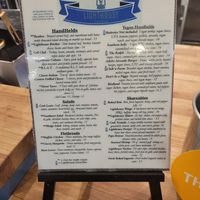 Vegan handhelds on the top right. Some of the other sandwiches can be made vegan. at Lighthouse Canton in Baltimore