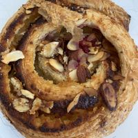 Hindbær snegl  at Lagkagehuset in Koege