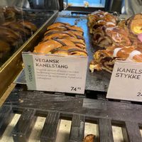 New cinnamon cake  at Lagkagehuset in Koege