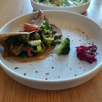 Crepe lightly cooked at Inward in Tunis