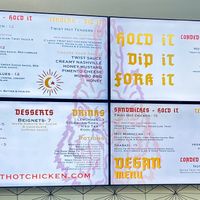 Menu   at Twist Hot Chicken in Peoria