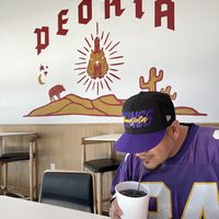 They serve kook-aid…literally.  at Twist Hot Chicken in Peoria