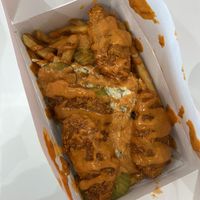 Loaded vegan fries  at Twist Hot Chicken in Peoria