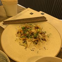 Spicy gyoza  at Meet Vegano in Malaga