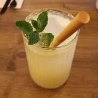Lemonade at Meet Vegano in Malaga