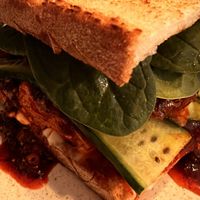 Meet Sandwich - Spicy goodness  at Meet Vegano in Malaga