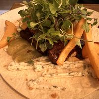 Wine Braised Tempeh Bab  at Meet Vegano in Malaga