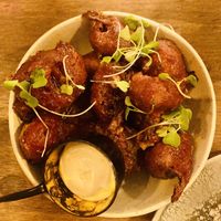Cauliflower wings  at Meet Vegano in Malaga