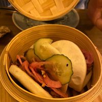 Bao bun at Meet Vegano in Malaga