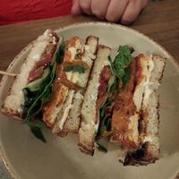 Meet sandwich at Meet Vegano in Malaga