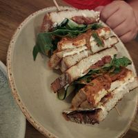 Meet sandwich at Meet Vegano in Malaga