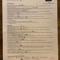 Menu 1  at Meet Vegano in Malaga