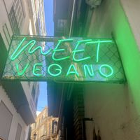 Signage  at Meet Vegano in Malaga