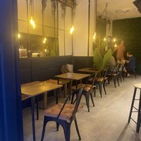 Interior adorable  at Meet Vegano in Malaga