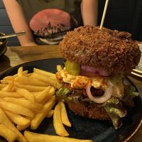 Burger  at Meet Vegano in Malaga