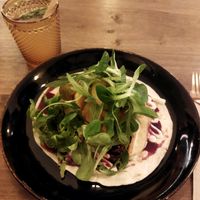 Bab de tempeh at Meet Vegano in Malaga