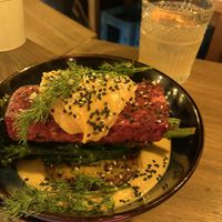 Salm’n broccolini bowl  at Meet Vegano in Malaga