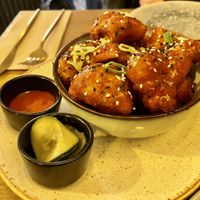 Spica Cauliflower Wings  at Meet Vegano in Malaga