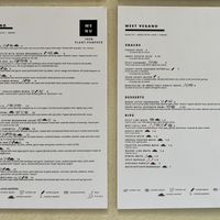 Menu in April 2023  at Meet Vegano in Malaga