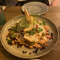 Loaded nachos  at Meet Vegano in Malaga