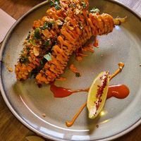 Corn Ribs (yum) at Meet Vegano in Malaga