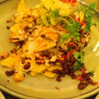 Nachos cargados at Meet Vegano in Malaga