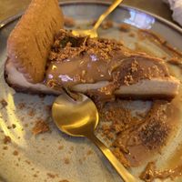 Tarta lotus   at Meet Vegano in Malaga