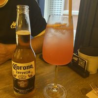 Grapefruit Rose Spritzer  at Meet Vegano in Malaga