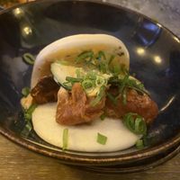 Fluffy bao buns  at Meet Vegano in Malaga