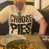 Did I mention the DEEP FRIED OLIVES?  at Meet Vegano in Malaga