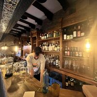 You can see his smile from the TOP OF HIS HEAD!! That’s how sweet this dude is!!  at Meet Vegano in Malaga