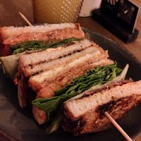 Meet sandwich with House lemonade at Meet Vegano in Malaga