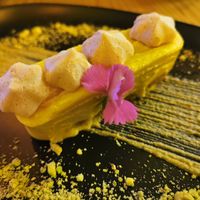 Cheesecake at Meet Vegano in Malaga