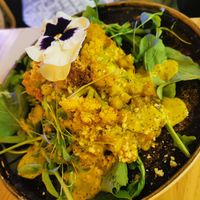 Sweet potato at Meet Vegano in Malaga