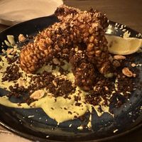 Bbq corn  at Meet Vegano in Malaga