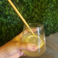 Mint lemonade at Meet Vegano in Malaga