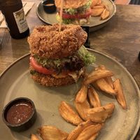 Crunchy Meet Burgers  at Meet Vegano in Malaga