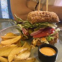 Burger   at Meet Vegano in Malaga