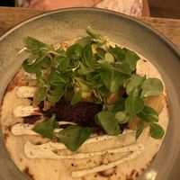 Tempeh bab fake steak  at Meet Vegano in Malaga