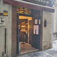 Not easy to find without a sign at Meet Vegano in Malaga